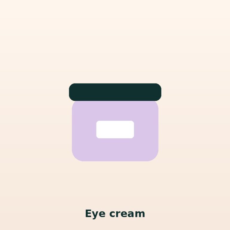 Caffeine eye cream