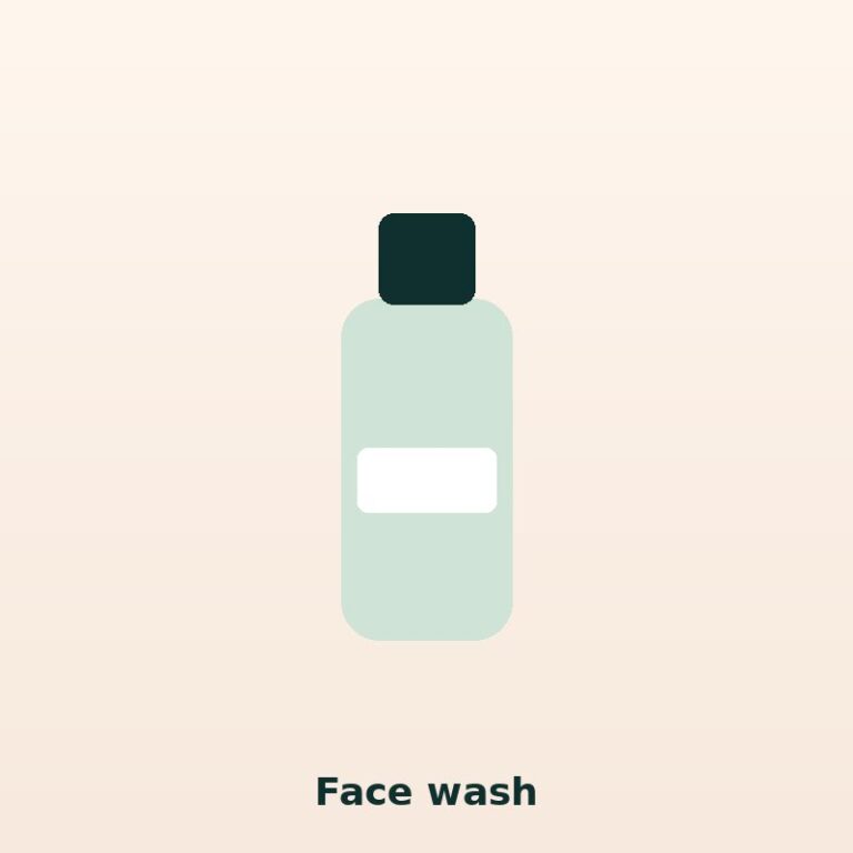 Gentle foaming face wash